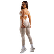 Colanți femei Nebbia Push-Up Compression Leopard Leggings Primal