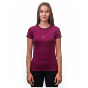 Tricou femei Sensor Merino Wool PT Orchidea