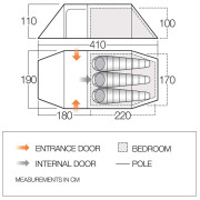 Cort turistic Vango Scafell 300 Plus