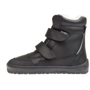 Încălțăminte barefoot pentru copii Beda Just Black Black