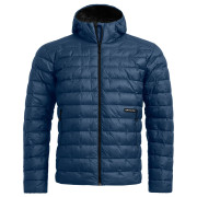 Geacă de puf bărbați Ortovox Downwool 180 Hooded Jacket albastru Blue Nunatak