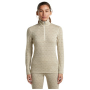 Tricou funcțional femei Icebreaker Women M 260 Tech Vertex LS HZ AlpGeo