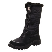 Încălțăminte de iarnă copii Superfit Aurora Schwarz negru Schwarz