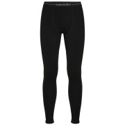 Indispensabili funcționali bărbați Icebreaker Men 300 MerinoFine™ Polar Leggings negru Black