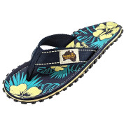 Șlapi Gumbies Islander Blue Hibiscus