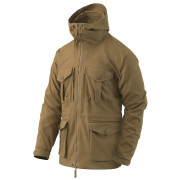 Geacă bărbați Helikon-Tex Sas Smock - Duracanvas maro Coyote