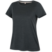 Tricou femei MOOA Merino Lyolite Horizon 150 Comfy negru black melange