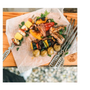 Ustensile grătar SKOTTI Sada špízů Spike