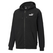 Hanorac bărbați Puma ESS Small Logo FZ Hoodie TR negru/alb Black