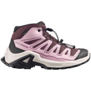 Încălțăminte copii Salomon X Ultra Mid Gtx J Huckleberry-Dawn Pink-Concord Grape roz Huckleberry / Dawn Pink / Concord Grape