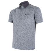 Tricou funcțional polo bărbați Sensor Merino Motion gri šedá