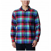 Cămașă bărbați Columbia Cornell Woods™ Flannel Long Sleeve Shirt albastru/roșu