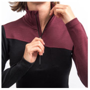 Hanorac funcțional de damă Sensor Merino Extreme Up zip