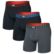 Boxeri Saxx Multi-Sport Mesh Boxer Brief Fly 3Pk