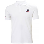 Tricou bărbați Helly Hansen Messina Graphic Fitted Polo alb 002 WHITE