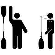 Vâslă Gumotex 505.2 Allround canoe – din două piese