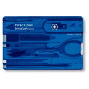 Card multifuncțional Victorinox SwissCard Classic albastru