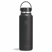 Termos Hydro Flask 40 Oz Wide Flex Cap negru Black