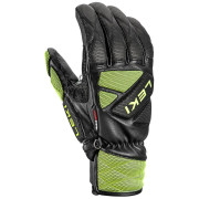 Mănuși de schi Leki WCR Venom DH 3D negru/verde black-ice lemon