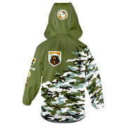Geacă softshell copii WAMU Khaki