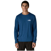 Tricou bărbați Patagonia M's L/S Cap Cool Daily Shirt - '73 Skyline