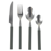 Tacâm Bo-Camp Knife Set 1 Person gri închis grey