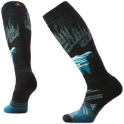Șosete de schi Smartwool W Ski Full Cushion Alpine Auroras negru/albastru BLACK