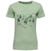 Tricou funcțional femei Alpine Pro Grema 2 verde deschis PISTACHIO VARIANTA PA
