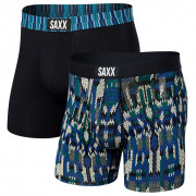 Boxeri Saxx Vibe Super Soft BB 2Pk albastru / negru