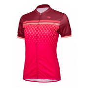 Tricou de ciclism femei Etape Diamond roz