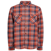 Cămașă bărbați Fundango Roddy Lined Shirt roșu blood