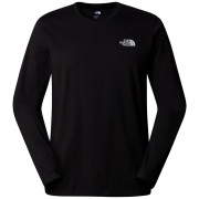 Tricou bărbați The North Face M L/S Simple Dome Tee negru TNF BLACK