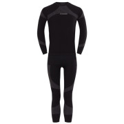 Lenjerie termică bărbați Fundango Seamless Baselayer Set negru black