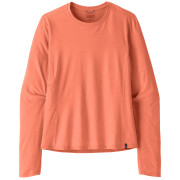 Tricou femei Patagonia Women's Long-Sleeved Capilene Cool Sun Shirt portocaliu/ Mellow Melon - Peach Sherbet X-Dye