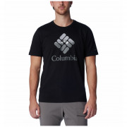 Tricou bărbați Columbia M Rapid Ridge™ Graphic Tee negru/alb