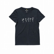 Tricou femei Devold Classic "Flowers" Tee Wmn