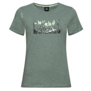 Tricou femei Chillaz Valencia Nature Flow verde Dark Green