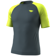 Tricou bărbați Dynafit Ultra S-Tech S/S Tee M gri/galben cinder/5A30