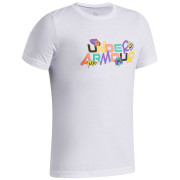 Tricou funcțional copii Under Armour UA B Patch Pack Wm SS White
