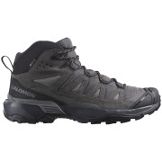 Încălțăminte bărbați Salomon X Ultra 360 Leather Mid Gore-Tex gri Castlerock / Asphalt / Kelp