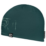 Căciulă Ortovox 120 Tec Logo Beanie albastru închis