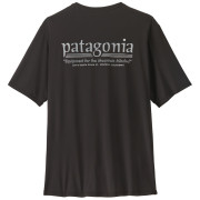 Tricou bărbați Patagonia Men's Capilene Cool Daily Shirt - Hut Tripper negru Black