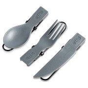 Set tacâmuri GSI Outdoors Tekk Trio Folding Cutlery Set