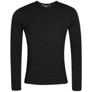 Tricou funcțional bărbați Zulu Merino 240 Long negru Black