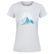 Tricou femei Regatta Womens Fingal VI alb/albastru