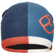 Căciulă Ortovox Patchwork Beanie albastru NightBlue