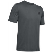 Tricou pentru bărbați Under Armour Sportstyle Left Chest SS gri închis