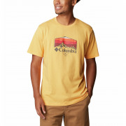 Tricou bărbați Columbia Thistletown Hills Graphic Short Sleeve galben