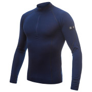 Tricou funcțional bărbați Sensor Merino Active dl.rukáv albastru închis