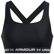 Bustieră Under Armour Crossback Mid Bra negru BLK